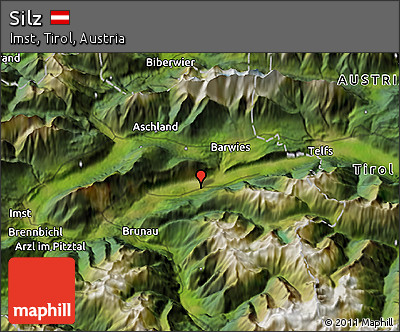 Satellite 3D Map of Silz