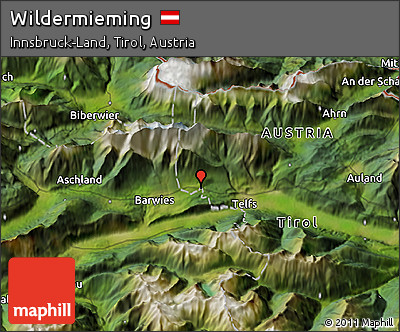 Satellite 3D Map of Wildermieming
