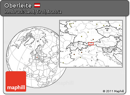 Blank Location Map of Oberleite
