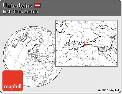 Blank Location Map of Unterleins