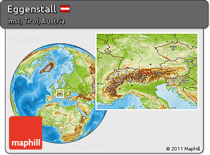 Physical Location Map of Eggenstall