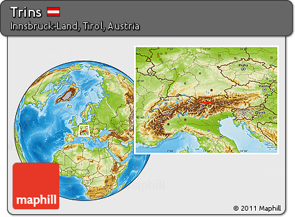 Physical Location Map of Trins