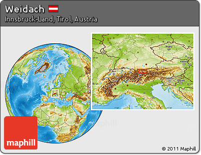 Physical Location Map of Weidach