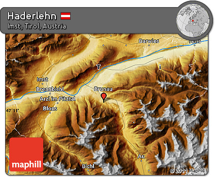 Physical Map of Haderlehn