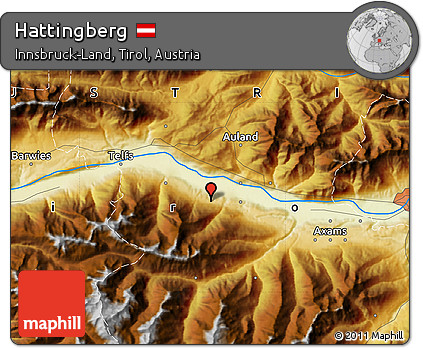 Physical Map of Hattingberg