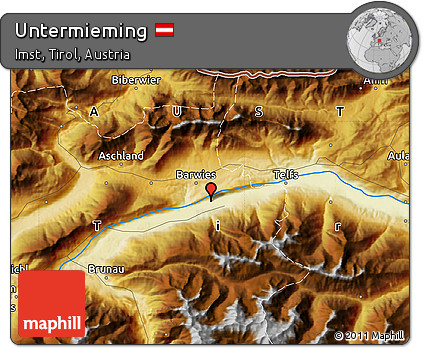 Physical Map of Untermieming