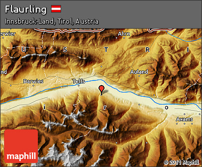 Physical Map of Flaurling