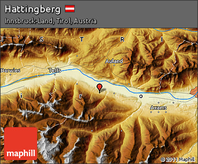 Physical Map of Hattingberg
