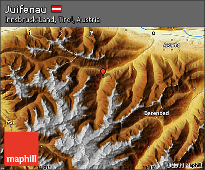 Physical Map of Juifenau