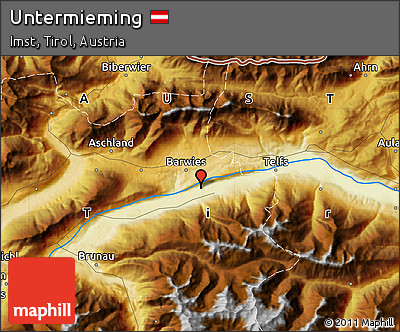 Physical Map of Untermieming