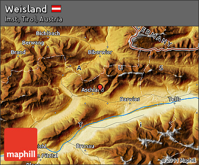 Physical Map of Weisland