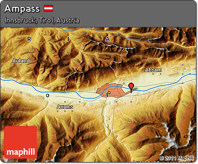 Physical Map of Ampass