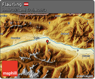 Physical Map of Flaurling