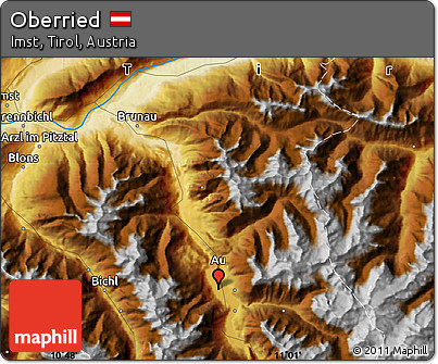 Physical Map of Oberried