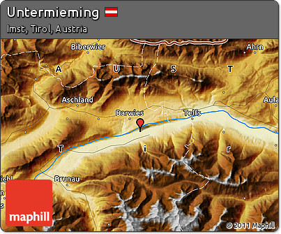 Physical Map of Untermieming