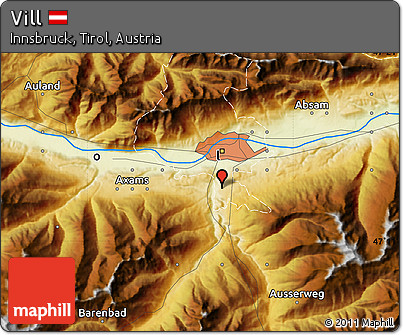 Physical Map of Vill