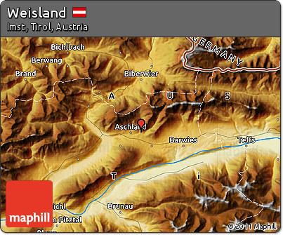 Physical Map of Weisland