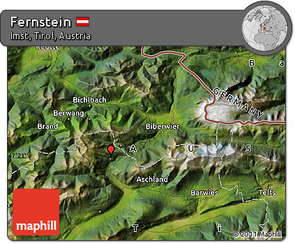 Satellite Map of Fernstein