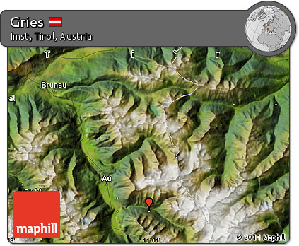 Satellite Map of Gries