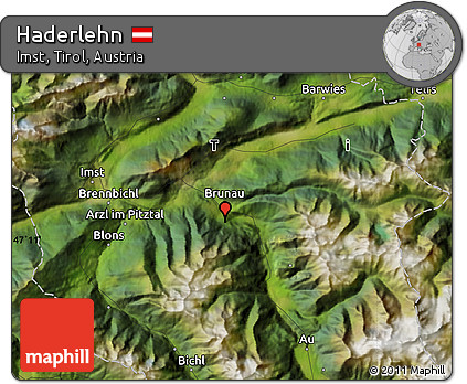 Satellite Map of Haderlehn