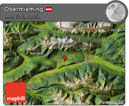 Satellite Map of Obermieming