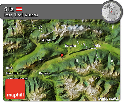 Satellite Map of Silz