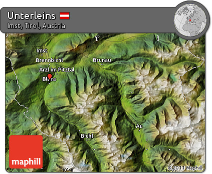 Satellite Map of Unterleins