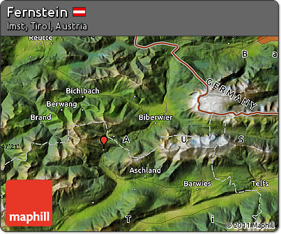 Satellite Map of Fernstein