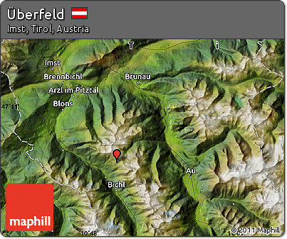 Satellite Map of Überfeld