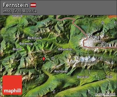 Satellite Map of Fernstein