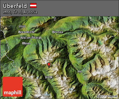 Satellite Map of Überfeld