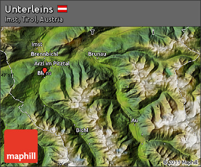 Satellite Map of Unterleins