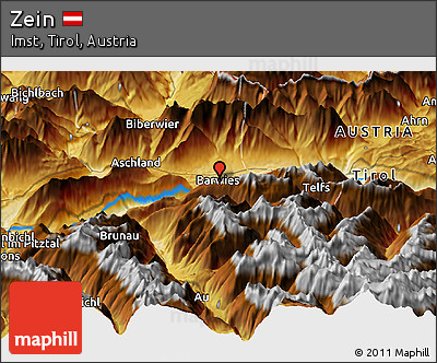 Physical Panoramic Map of Zein