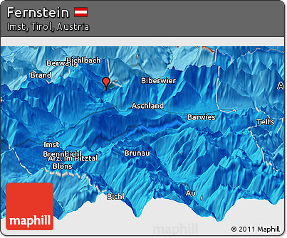 Political Panoramic Map of Fernstein