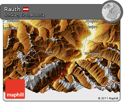 Physical 3D Map of Rauth