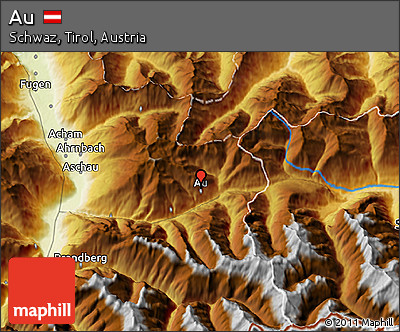 Physical 3D Map of Au