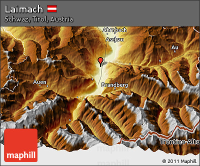 Physical 3D Map of Laimach
