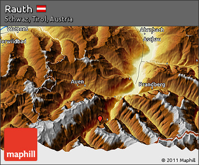 Physical 3D Map of Rauth
