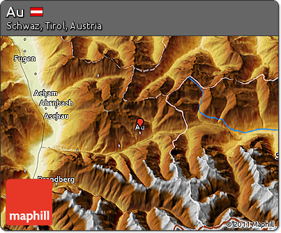 Physical 3D Map of Au
