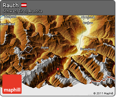 Physical 3D Map of Rauth