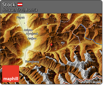 Physical 3D Map of Stock