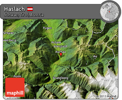 Satellite 3D Map of Haslach
