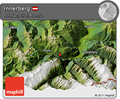 Satellite 3D Map of Innerberg