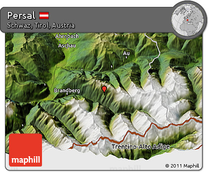 Satellite 3D Map of Persal
