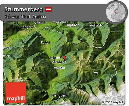 Satellite 3D Map of Stummerberg