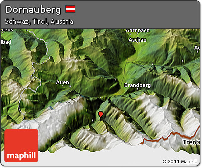 Satellite 3D Map of Dornauberg
