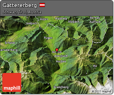 Satellite 3D Map of Gattererberg