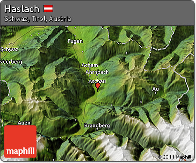 Satellite 3D Map of Haslach
