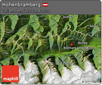 Satellite 3D Map of Hohenbramberg