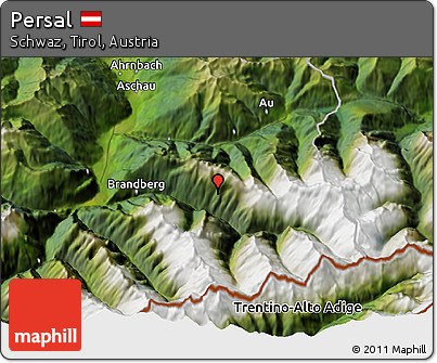 Satellite 3D Map of Persal